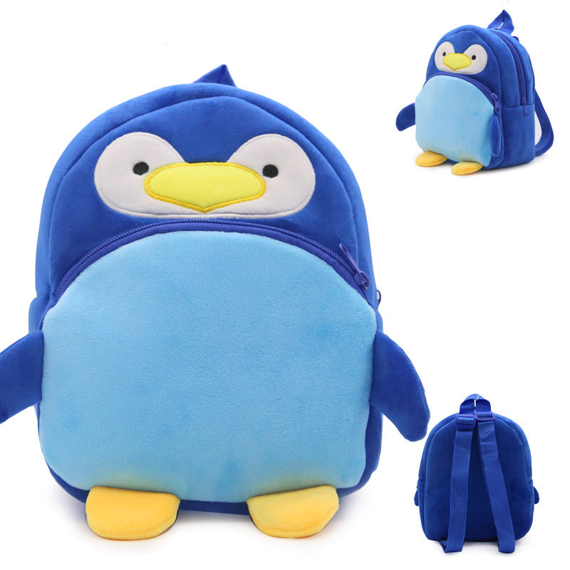 Baby Boy's Blue Penguin Bookbag