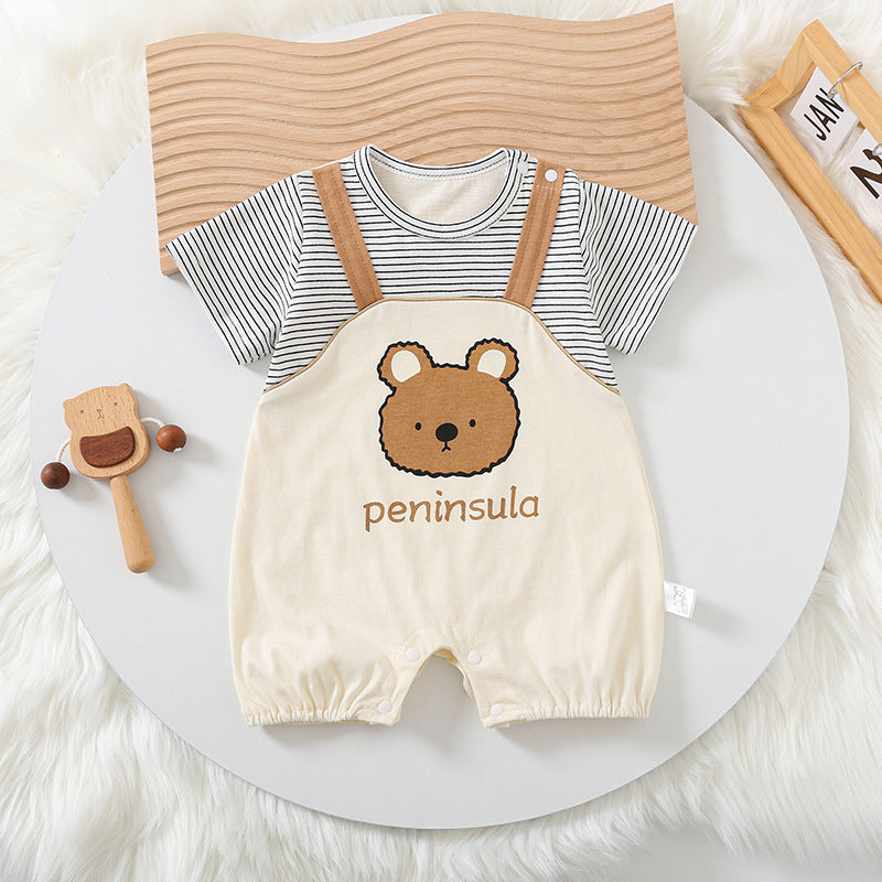 Baby's Bear Short Sleeve 2-Piece Set