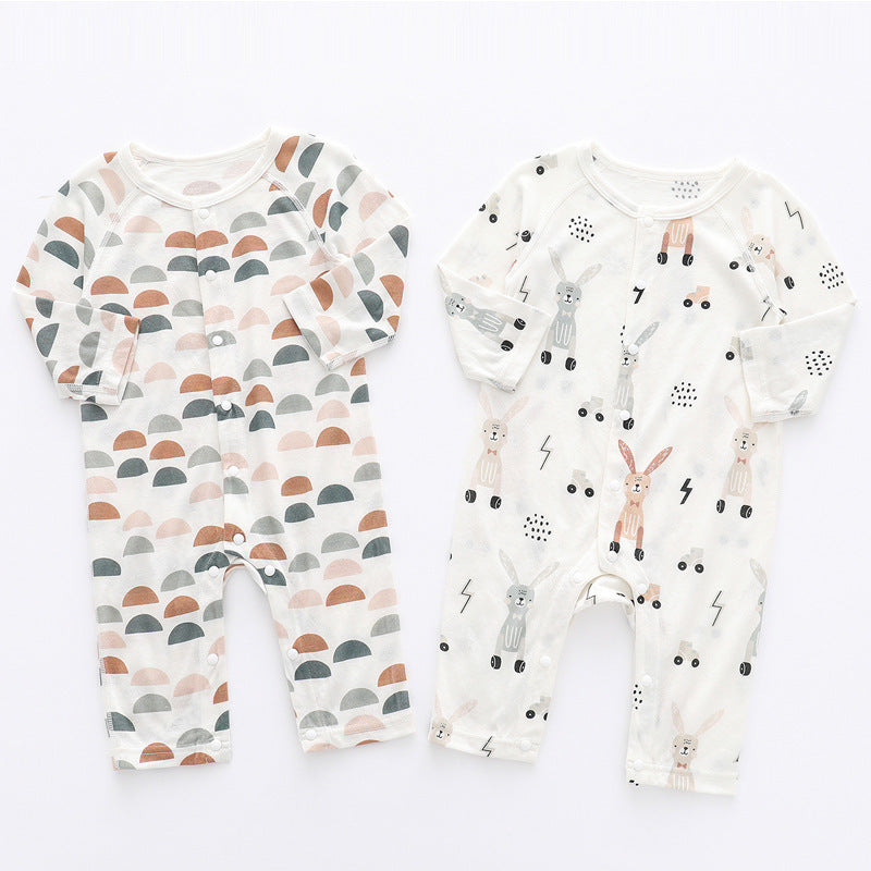 Baby's Soft Bamboo Fiber Baby Jumpsuit Onesies