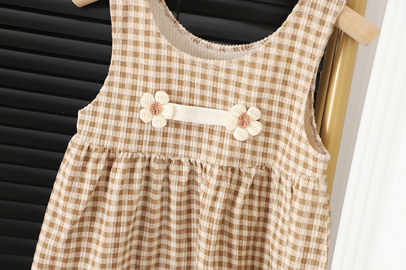 Baby Girl's Long Sleeve 2-Piece Dress