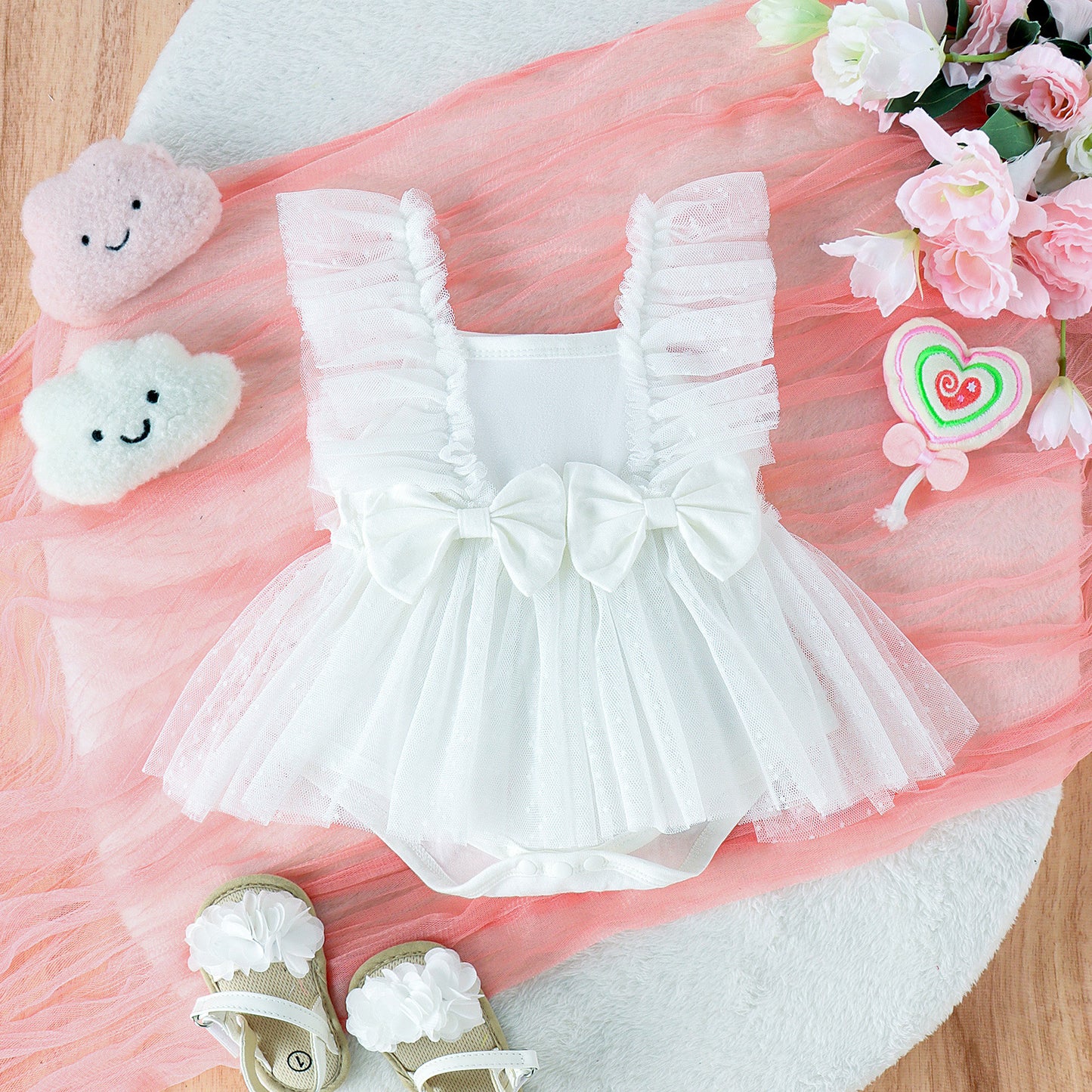 Baby Girl's Skirt Onesie