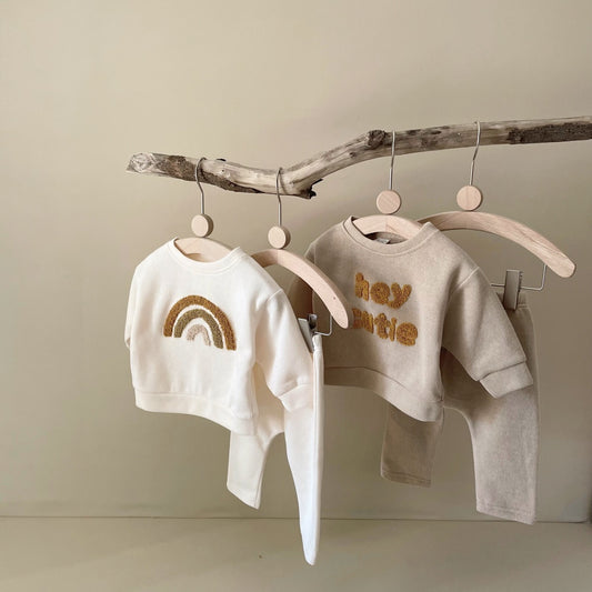 Baby's Autumn 2-Piece Embroidery Set