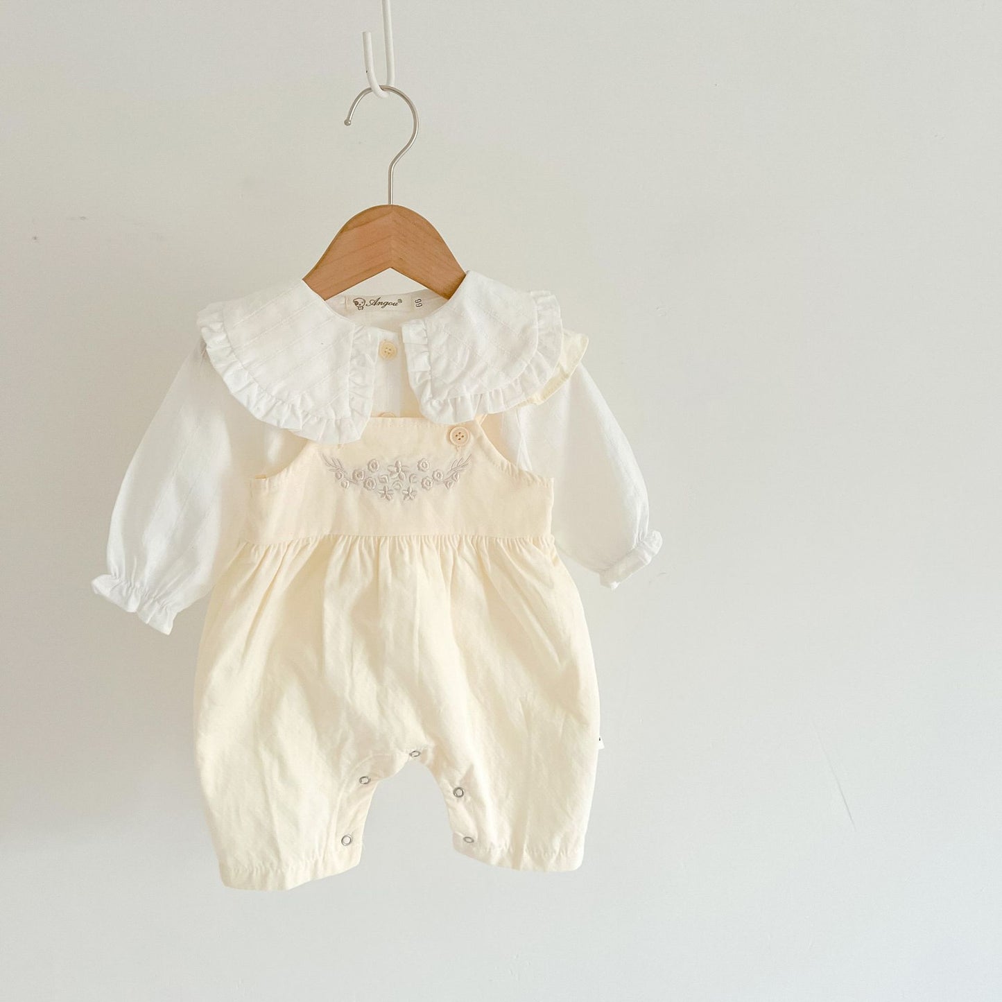 Baby Girl's Romper 2-Piece Set