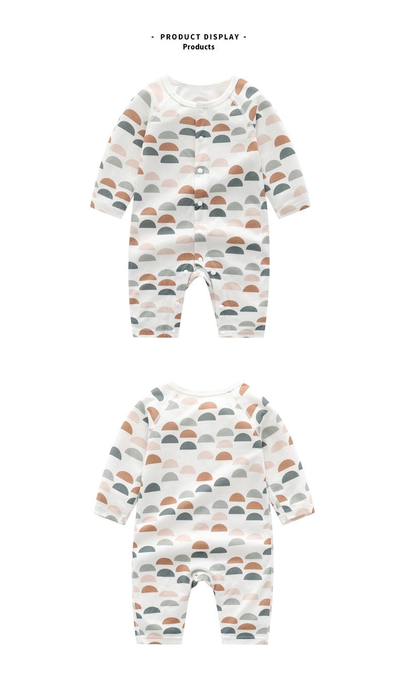 Baby's Soft Bamboo Fiber Baby Jumpsuit Onesies